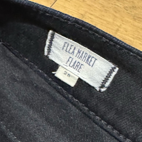 Madewell Black flea market flares size 28 - Picture 4 of 6